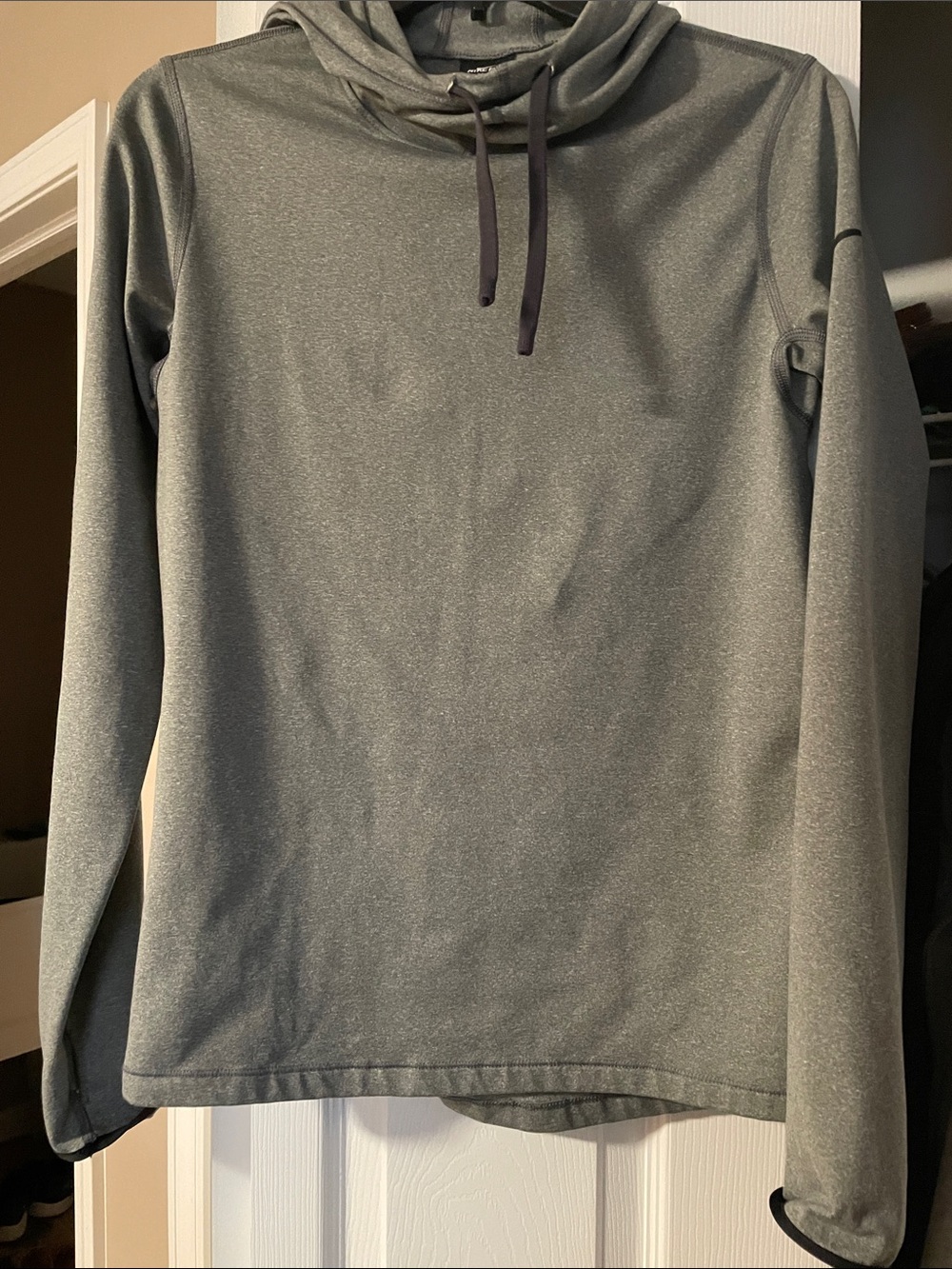 Nike Light Gray Women's Pullover Hoodie